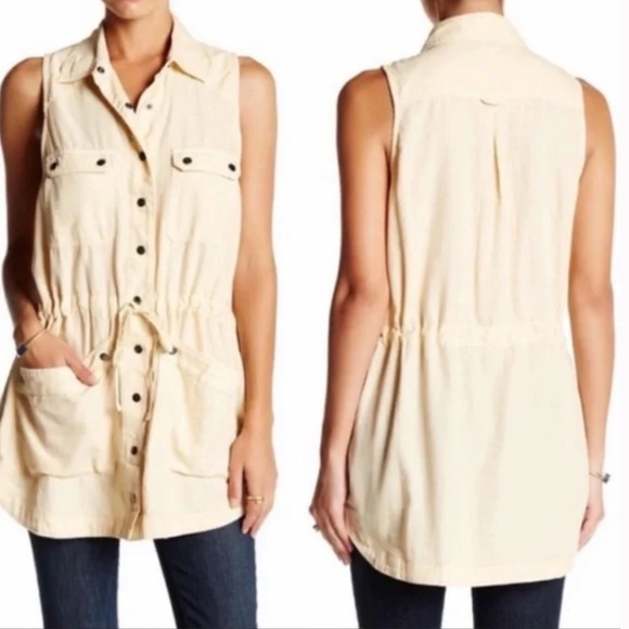 Free people too far utility tunic dress. - Picture 3 of 9